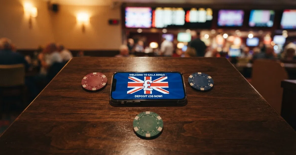 A grid of UK-licensed bingo casino logos and welcome-offer banners arranged as a comparison display